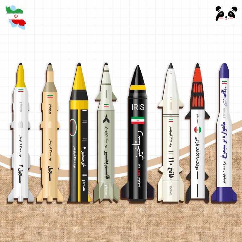 بوک مارک چوبی سری موشک