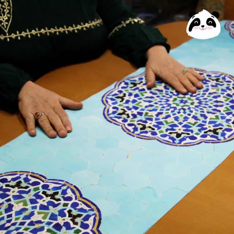 رانر مخمل سری سنتی