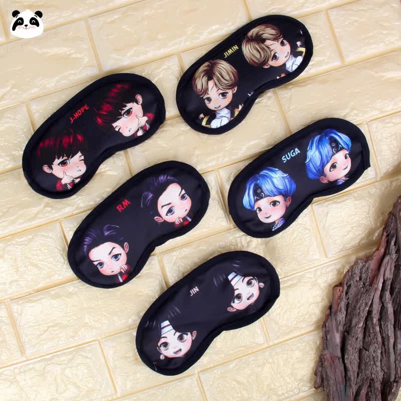چشم بند چاپی طرح BTS