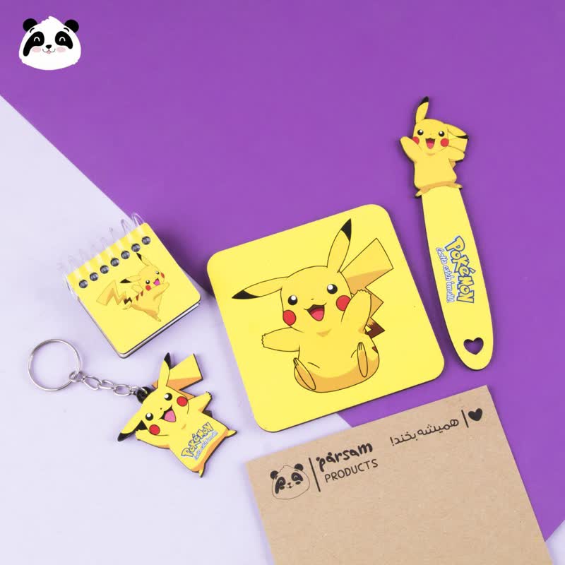 ست چوبی فانتزی طرح Pokemon