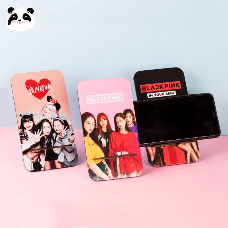 هولدر چوبی موبایل سری BLACK PINK
