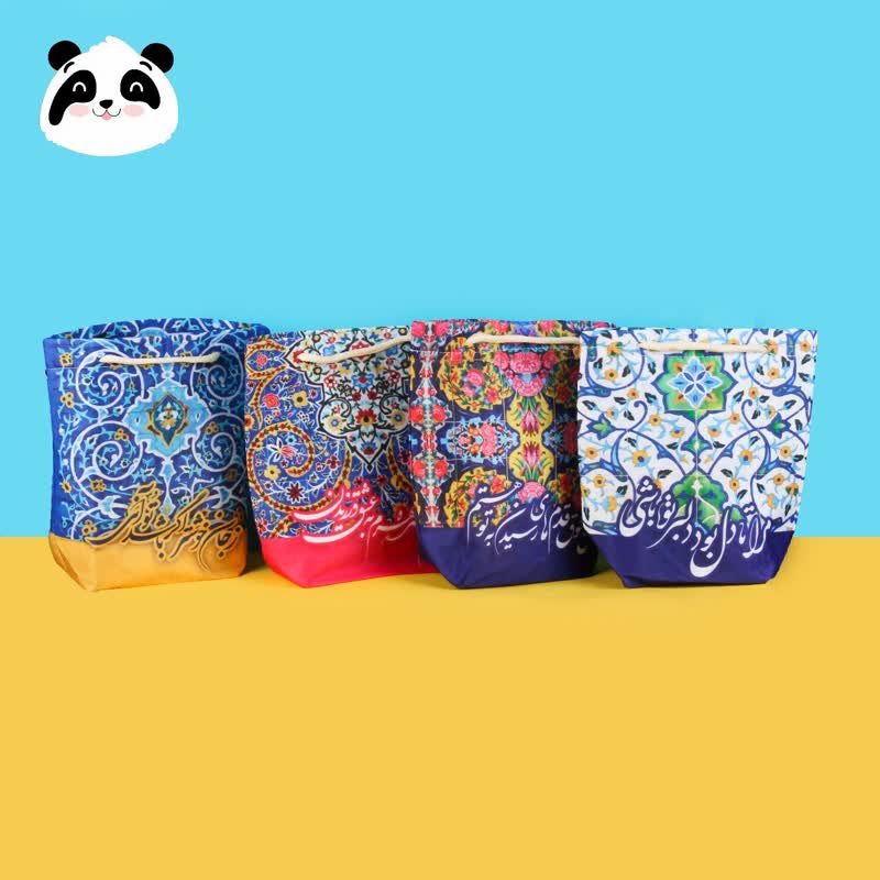 ساک هدیه پارچه ای کوچک سری سنتی