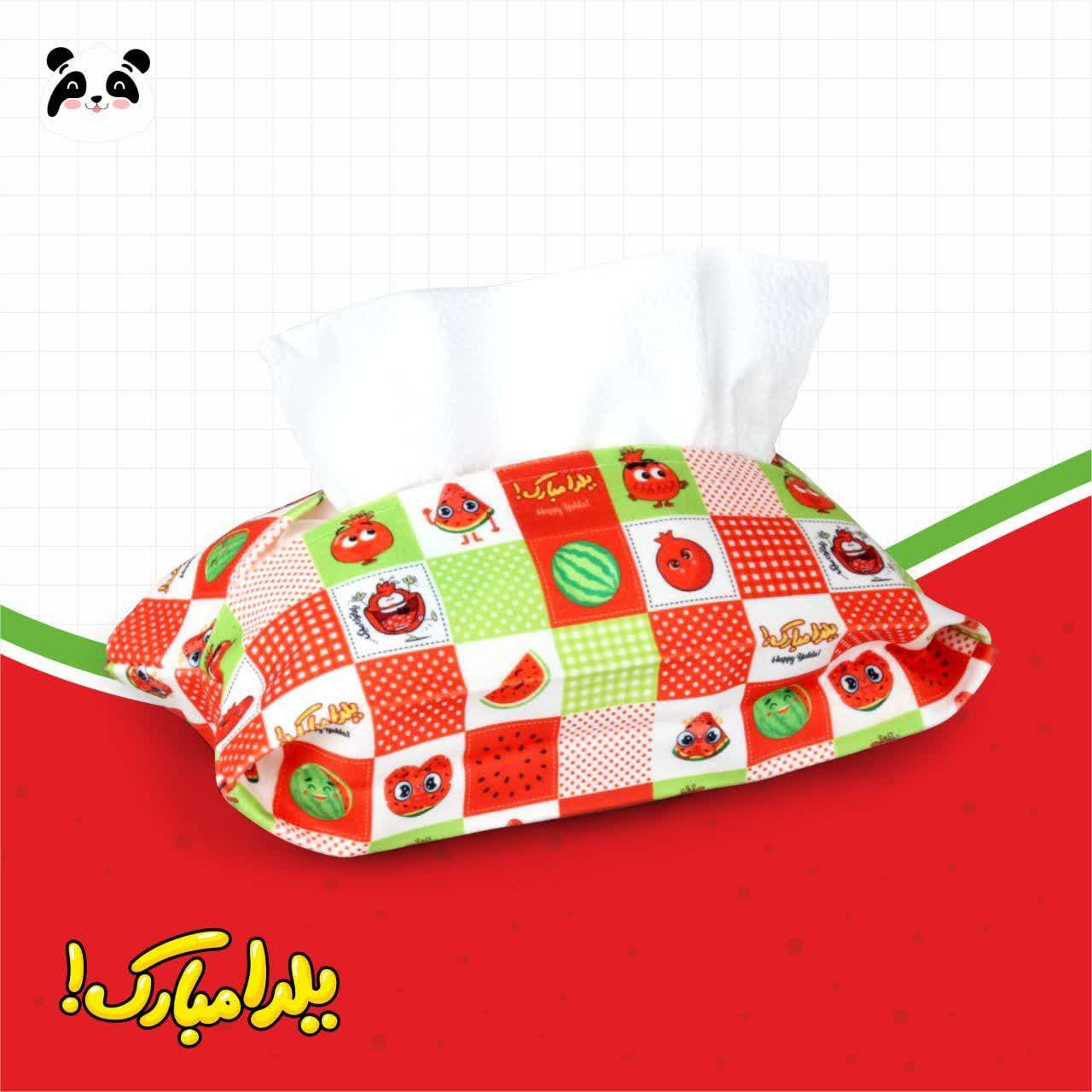 جادستمال رومیزی مخمل | سری یلدا