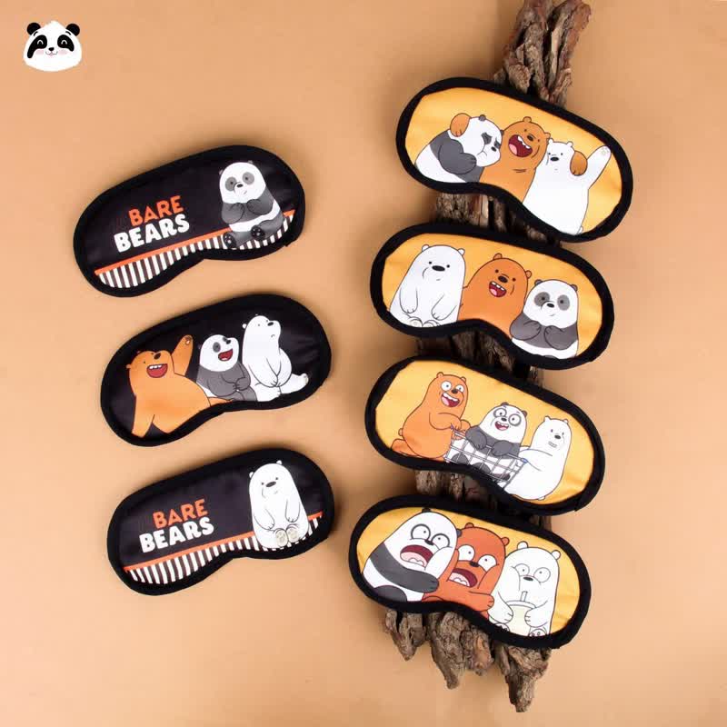 چشم بند چاپی طرح خرس BARE BEARS