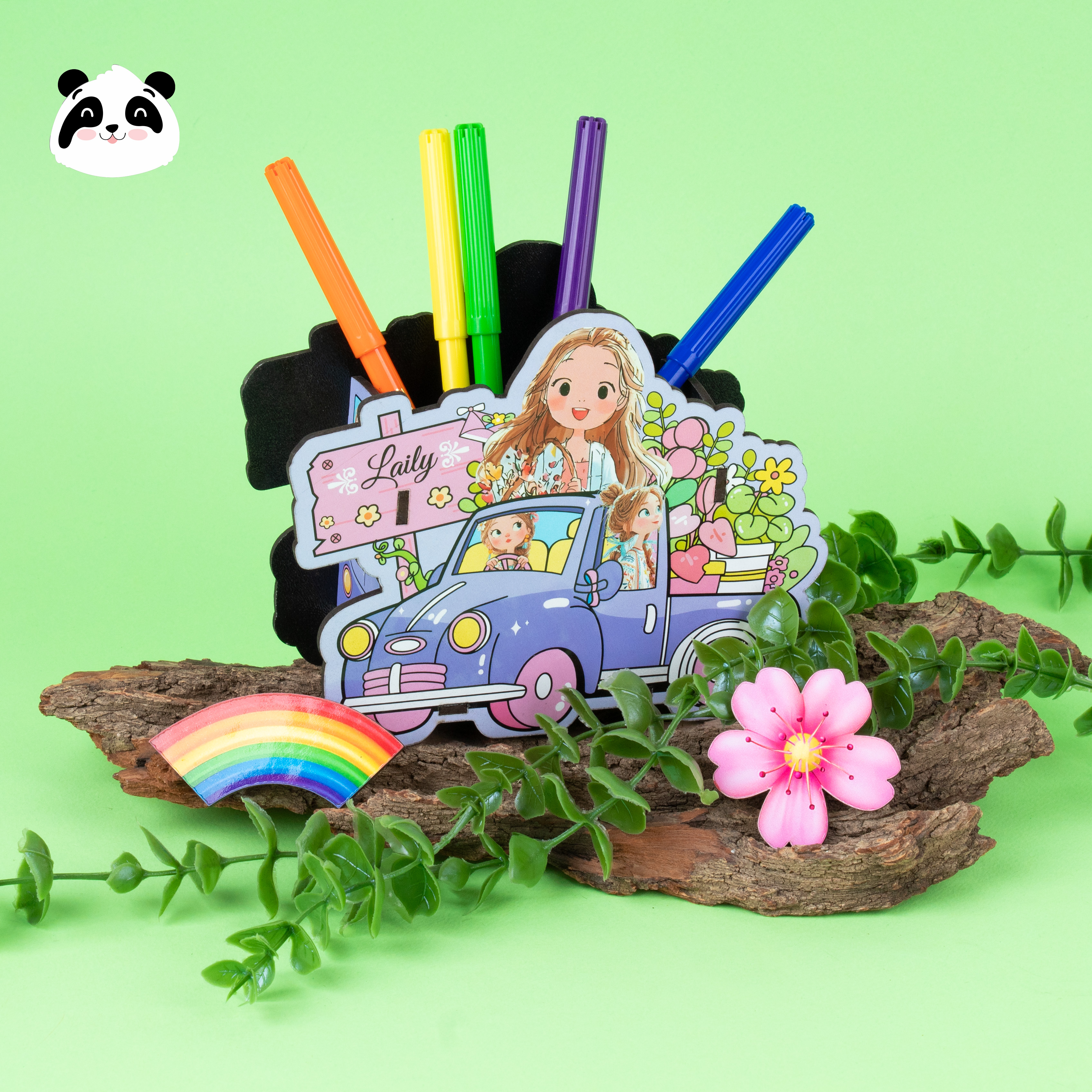 جاقلمی چوبی وانت گل لیلی