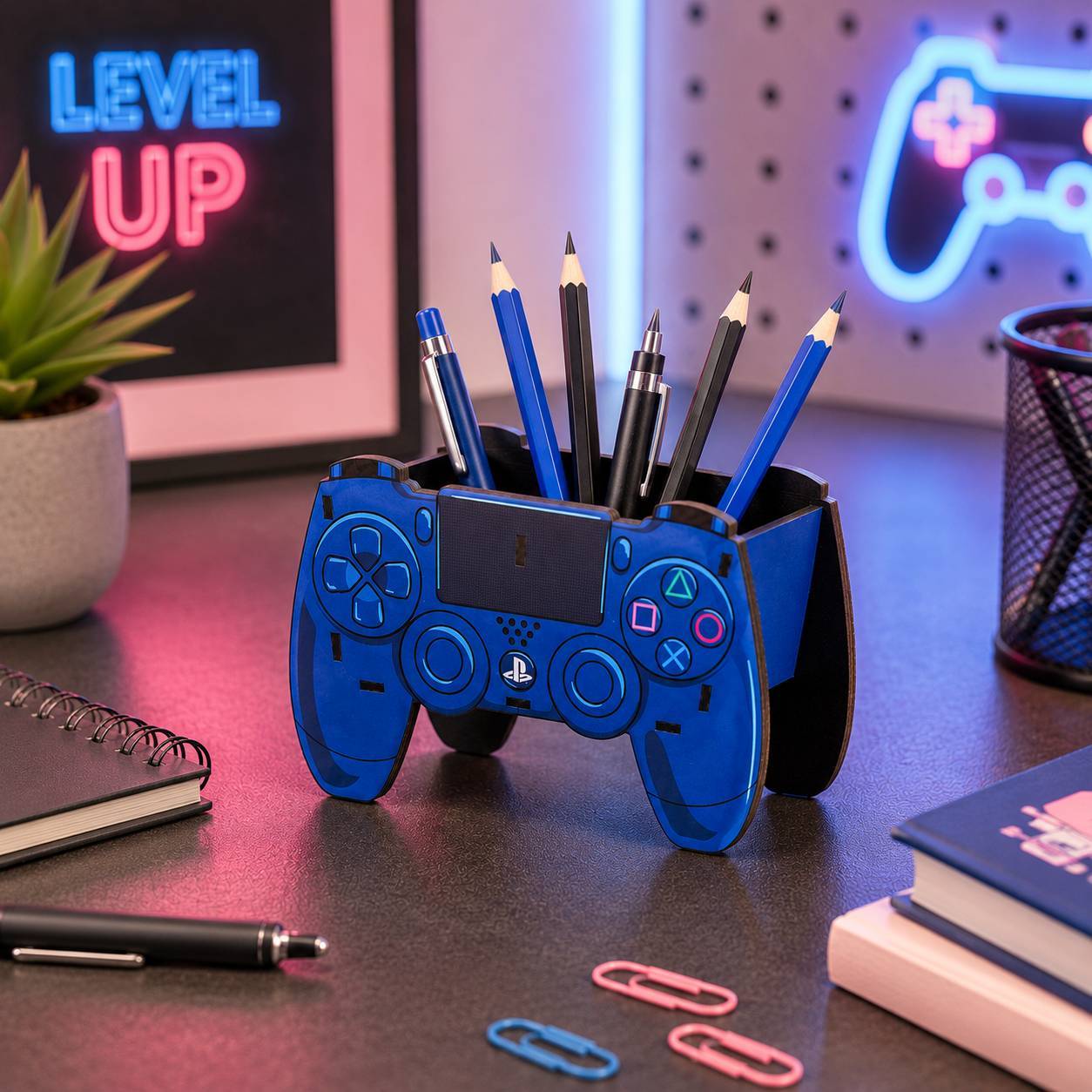 جاقلمی چوبی دسته Ps4 مدل بلو
